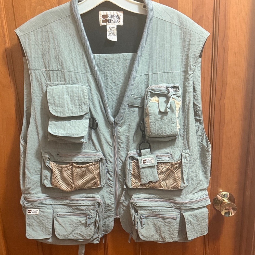 Stream Designs SC-850 fishing vest - XXL. Over 25 pockets